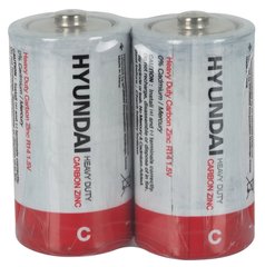Батарейки HYUNDAI R14 C Shrink 2 Heavy Duty (6793738)