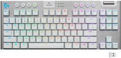 Клавіатура Logitech G915 Gaming TKL Tenkeyless LightSpeed Wireless RGB Mechanical White(920-009664)