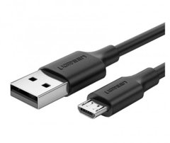 Кабель UGREEN US289 USB 2.0 to Micro Cable Nickel Plating 2A 1m Black (60136)