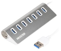 USB-Хаб Maxxter HU3A-7P-01
