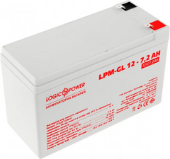 Акумуляторна батарея LogicPower Гелевий 12V 7.2Ah (LP6561)