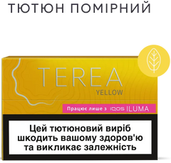 Блок стиков для нагрева табака TEREA Yellow 10 пачек ТВЕН