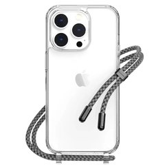 Чехол SwitchEasy Play Lanyard Shockproof Clear Case for iPhone 14 Plus Elegant