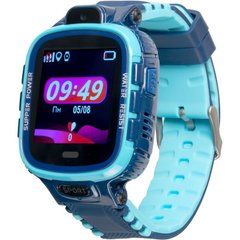 Дитячий смарт годинник с GPS трекером Gelius Pro GP-PK001 (PRO KID) Blue