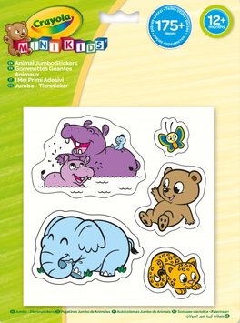 Набір стикерів Crayola Mini Kids Тварини (256291.124)