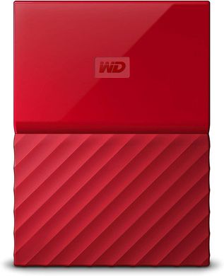 Внешний жесткий диск WD My Passport 1TB WDBYNN0010BRD-WESN 2.5 USB 3.0 External Red