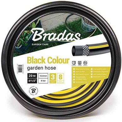 Шланг для поливу Bradas BLACK COLOUR 1/2" 30 м WBC1/230