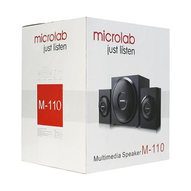 Акустична система Microlab 2.1 M-110 Black (M-110)