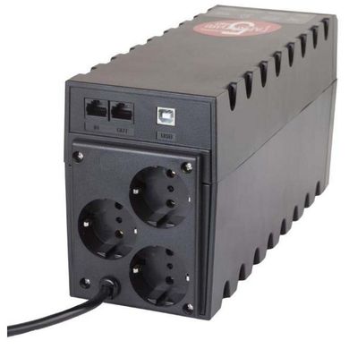 Джерело безперебійного живлення Powercom RPT-600AP Schuko (U0126376)