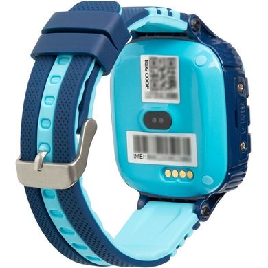 Дитячий смарт годинник с GPS трекером Gelius Pro GP-PK001 (PRO KID) Blue