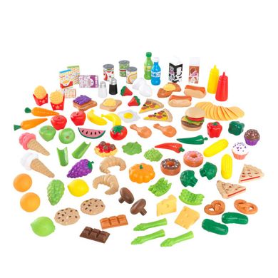 Игровой набор "Продукты и еда" 115 предметов KidKraft (63330)