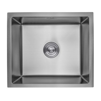 Кухонна мийка Kroner KRP Schwarze - 4843HM PVD (3,0/1,0 мм)