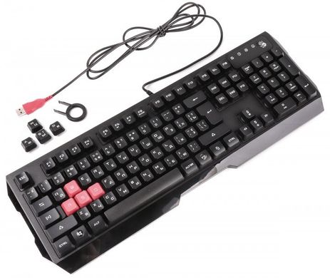 Комплект (клавіатура, мишка) A4Tech Q1300 (Q130+Q50H) Bloody Black