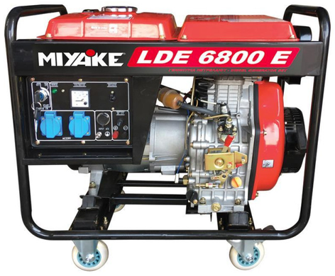 Дизельний генератор Miyake LDE6800E