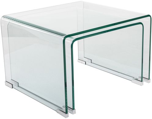 Комплект журнальных столов AMF Duet Transparent (551974)