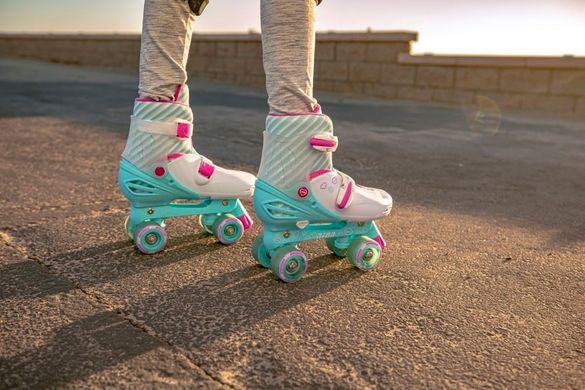 Роликовые коньки Neon Combo Skates бирюзовый размер 34-37