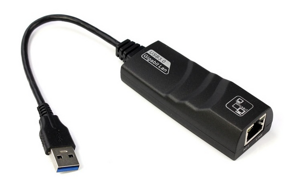 Адаптер-перехідник USB 3.0 - Ethernet RJ45 1000 Mb Realtek RTL (B00365)