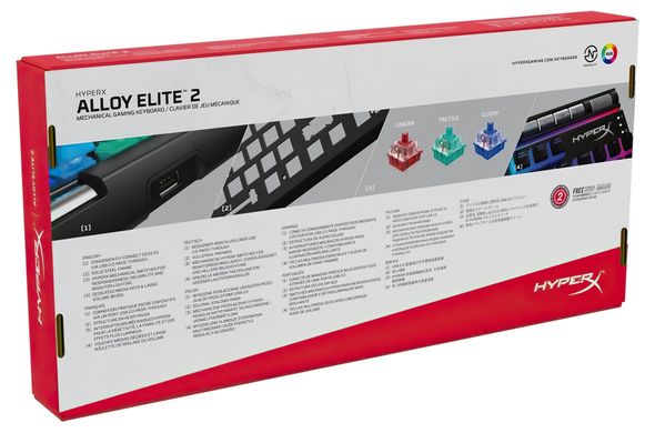 Клавіатура HyperX Alloy Elite II (HKBE2X-1X-RU/G, 4P5N3AX)