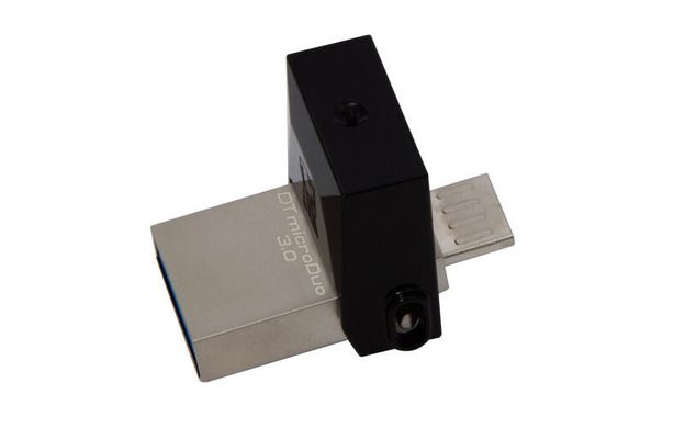 Флешка Kingston DT microDuo USB 3.0 16GB (DTDUO3/16GB)