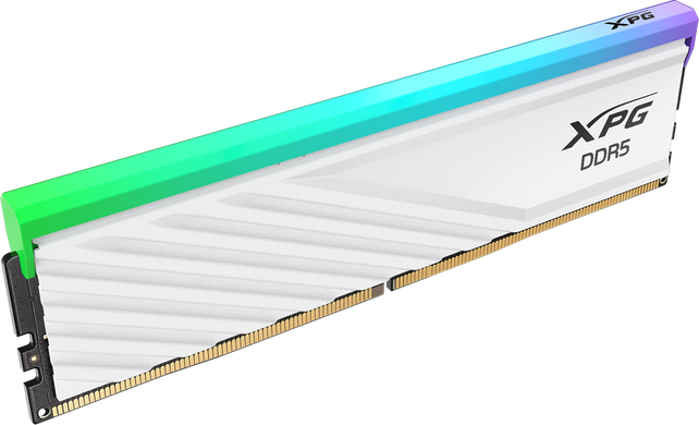 Оперативна пам'ять Adata 16 GB DDR5 6000 MHz XPG Lancer Blade RGB White (AX5U6000C3016G-SLABRWH)