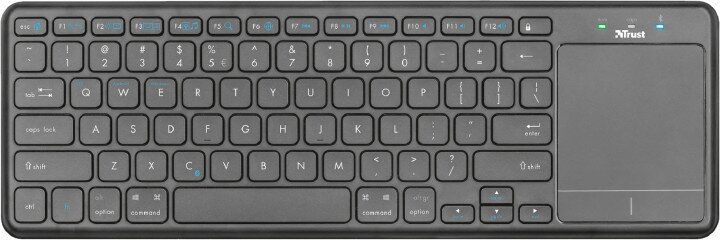 Клавіатура Trust Mida BT with XL touchpad BLACK