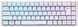 Клавиатура 2E GAMING KG360 RGB 68key WL White Ukr (2E-KG360UWT)