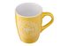 Чашка Ardesto Coffee, 330 мл, жовта, кераміка (AR3469Y)