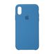 Чехол Original Silicone Case для Apple iPhone XS Max Denim Blue (ARM54252)
