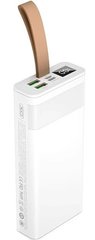 Универсальная мобильная батарея XO PR129 20000 mAh pd20w + qc22.5w with light (White) (PR129_White)