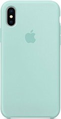 Чохол Apple Silicone Case Apple iPhone Xs Max Light Blue (High copy)