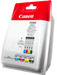Набір картриджів Canon CLI-471 for TS6040 Multipack Cyan/Magenta/Yellow/Black (0401C004)