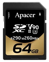 Карта пам'яті Apacer SDXC 64GB (AP64GSDXC10V9-R)