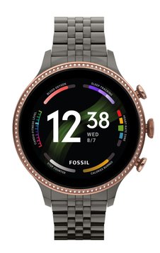 Смарт-годинник Fossil Gen 6 Gunmetal Stainless Steel (FTW6078)