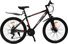 Велосипед Spark Bay 26-AL-17-AM-D черный с красным (148441)