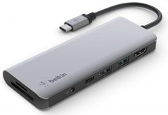 Адаптер Belkin USB-C 7in1 Multiport Dock