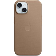 Чохол Apple для iPhone 15 Plus FineWoven Case with MagSafe Taupe (MT473)