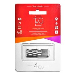 Флешка T&G USB 4GB 103 Metal Series Silver (TG103-4G)