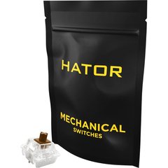 Комплект HATOR Aurum Choco switch tactile 10шт. (HTS-186)
