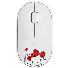 Миша Logitech Pebble M350 Hello Kitty White (910-006031)