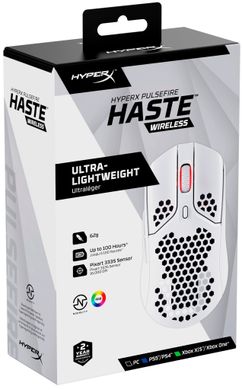 Миша HyperX Pulsefire Haste WL White (4P5D8AA)