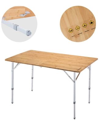 Розкладний стіл KingCamp Bamboo Folding table (KC3929) Bamboo