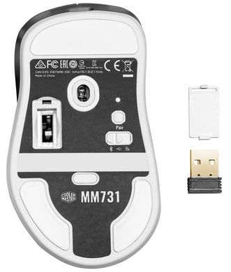 Миша Cooler Master MM731 Wireless White/Gray (MM-731-WWOH1)