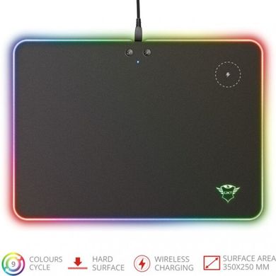 Килимок Trust GXT 750 Qlide RGB Gaming Mouse Pad with wireless charging (23184_TRUST)