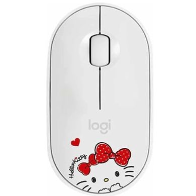 Мышь Logitech Pebble M350 Hello Kitty White (910-006031)