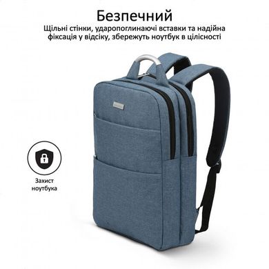 Рюкзак для ноутбука Promate Nova-BP 15.6 "Blue