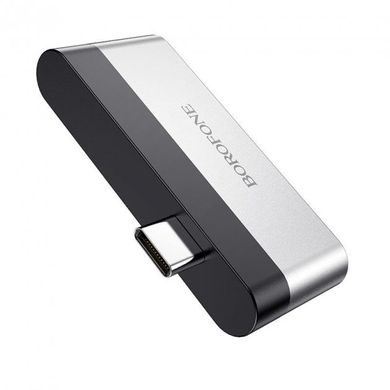 USB хаб Borofone DH1 Type-C to USB adapter