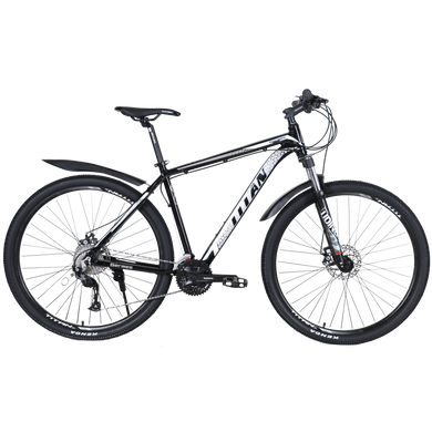 Велосипед Titan Germes 29"20" черный-серый (29TWA21-003625)