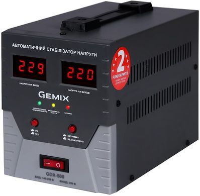 Стабілізатор напруги Gemix GDX-500