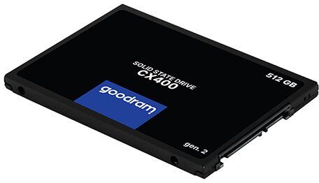SSD-накопитель 512GB GOODRAM CX400 Gen.2 2.5" SATAIII 3D TLC (SSDPR-CX400-512-G2)