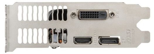 Видеокарта MSI PCI-Ex GeForce GTX 1050 Ti 4GT Low Profile 4GB GDDR5 (128bit) (1290/7008) (DVI, HDMI, DisplayPort) (GTX 1050 TI 4GT LP)